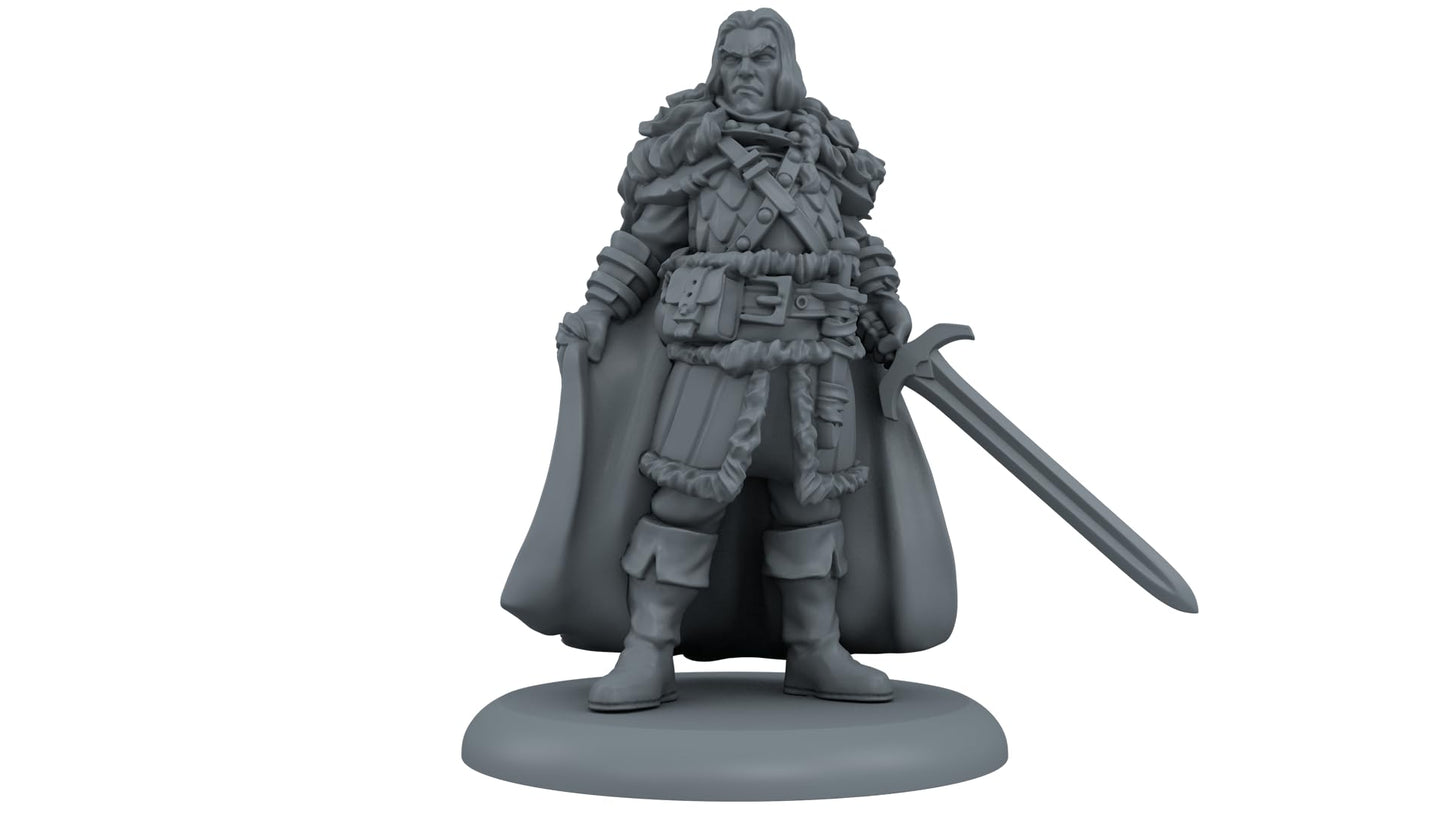 CMON A Song of Ice and Fire Tabletop Miniatures Game Night's Watch Heroes I Box Set - Command The Defenders of The Wall! Strategy Game for Adults, Ages 14+, 2+ Players, 45-60 Minute Playtime, Made 3