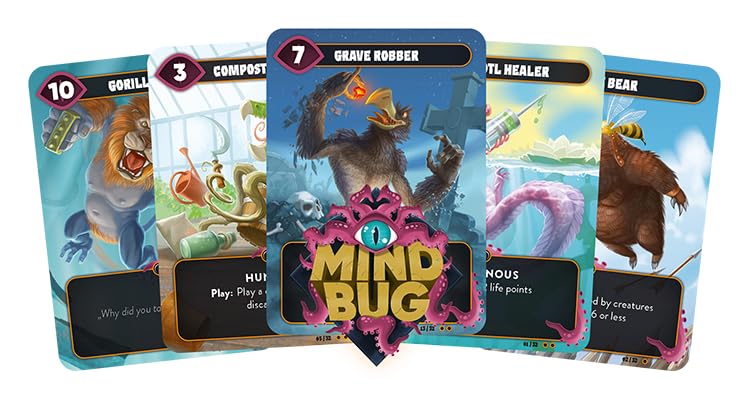MINDBUG Card Game Base Set First Contact 3