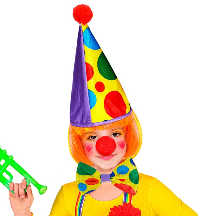 Clown Dress-Up Set  Hat, Bowtie, Nose 