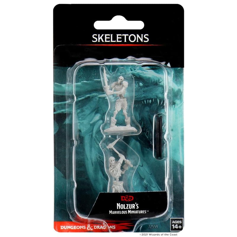 Skeletons D and D Nolzurs Marvelous Unpainted Miniatures W1 100D and D Miniature Game by Wiz Kids 3