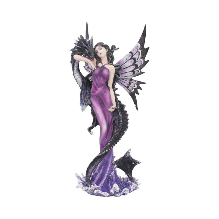 Guardians Embrace Figurine Dark Fairy Dragon Ornament Small 26.5cm