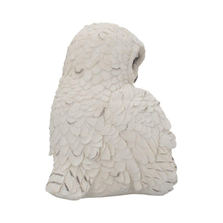 Feathered Family Beautiful Snowy Owl Trio 21.5cm