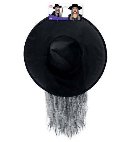 Witch Hat With Grey Hair