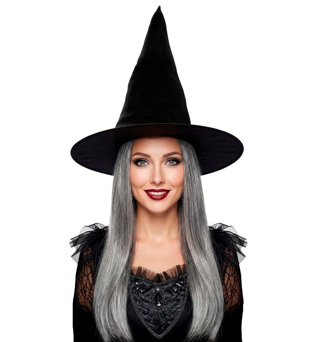 Witch Hat With Grey Hair