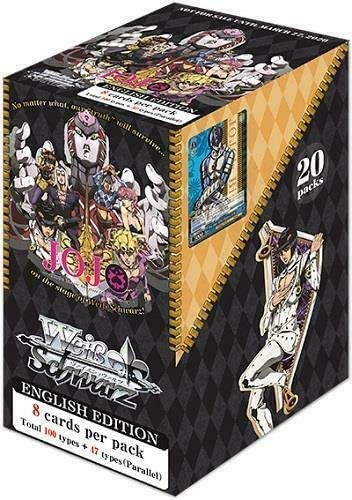 Weiss Schwarz JoJo's Bizarre Adventure Golden Wind English Booster Box