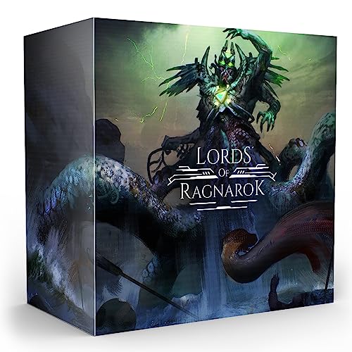 Lords of Ragnarok Seas of Aegir Board Game Expansion - Strategic Asymmetric Warfare, Fantasy Game with a Sci-Fi Twist, Ages 14+, 1-4 Players, 90-120 Minute Playtime, Made by Awaken Realms