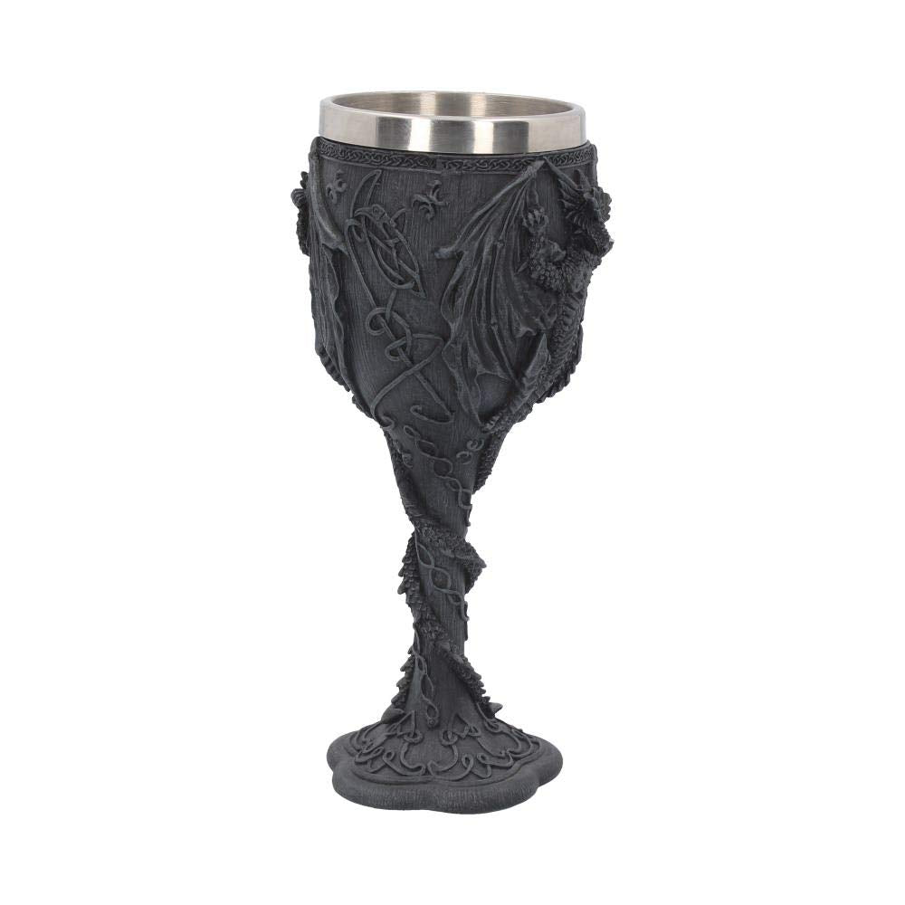 Final Offering Gothic Dragon Goblet 19cm