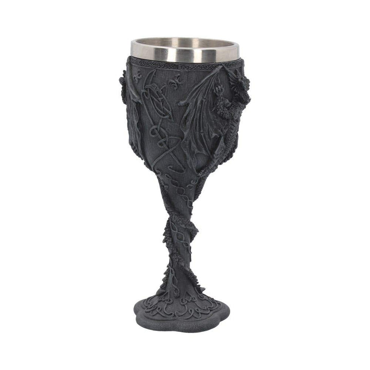 Final Offering Gothic Dragon Goblet 19cm