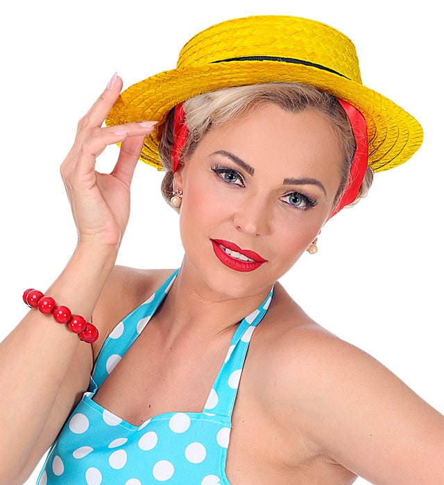 Deluxe Yellow Chevalier Hat