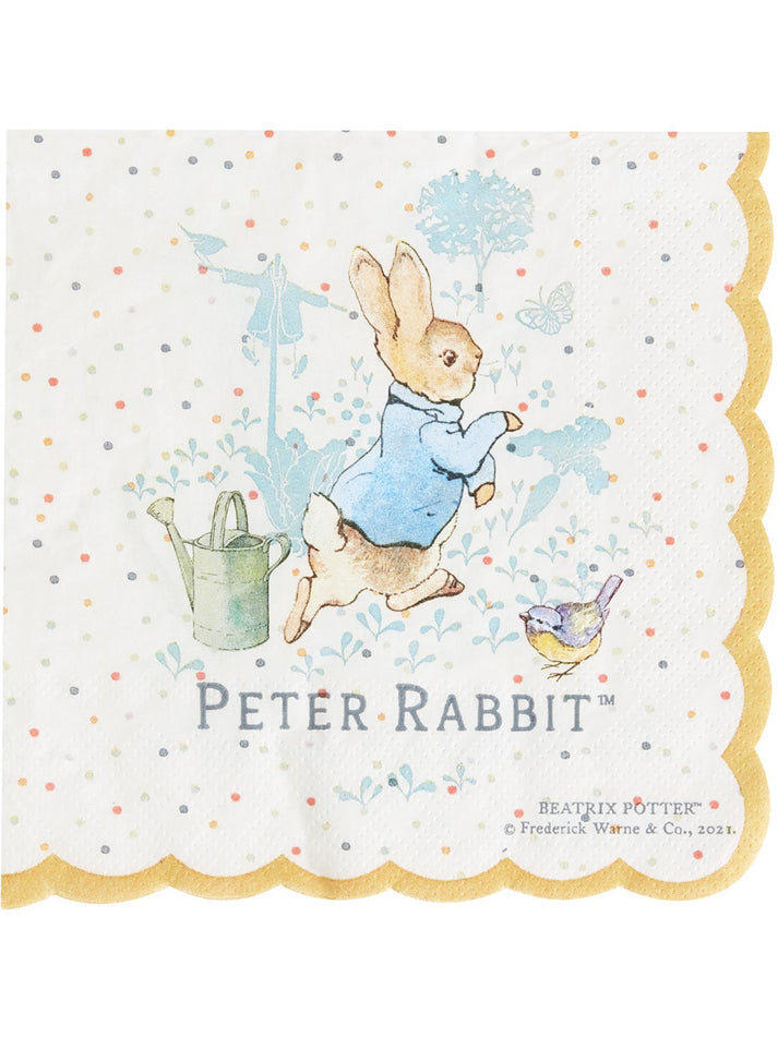 Peter Rabbit Classic Tableware Party Napkins 16 Off 33 by 33cm
