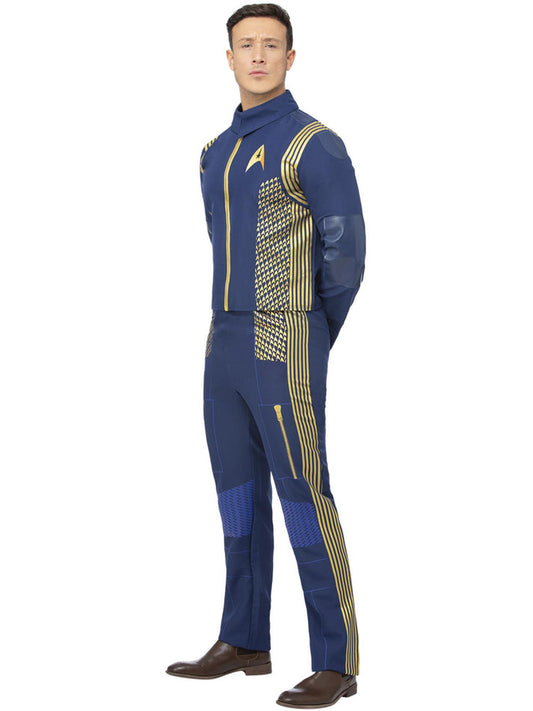 Star Trek Discovery Command Uniform Adult Blue Gold Jacket Trousers 2