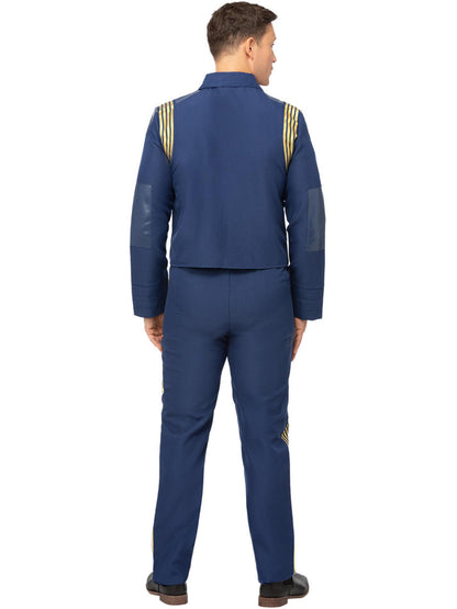Star Trek Discovery Command Uniform Adult Blue Gold Jacket Trousers 4