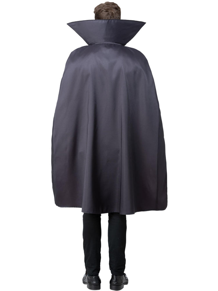 Dracula Costume Adult Black Jacket with Mock Waistcoat 5