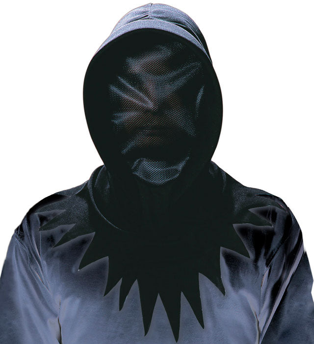 Black Invisible Face Hood