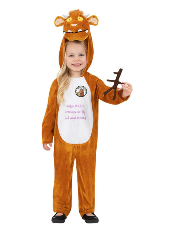 Gruffalo Child Costume Julia Donaldson Jumpsuit with Hood 1