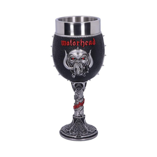 Motorhead Ace of Spades Warpig Snaggletooth Goblet 19.5cm Officially Licensed 2