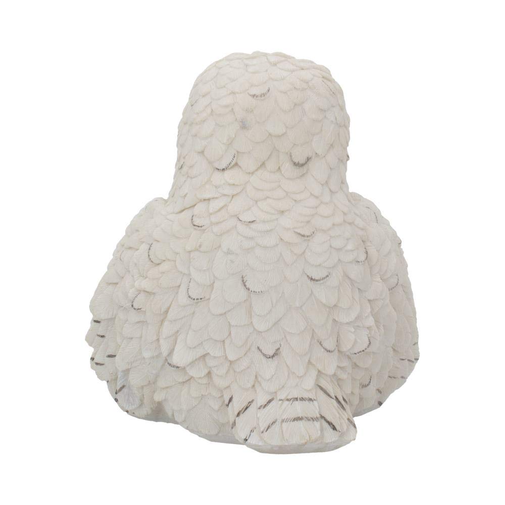 Feathered Family Beautiful Snowy Owl Trio 21.5cm 5