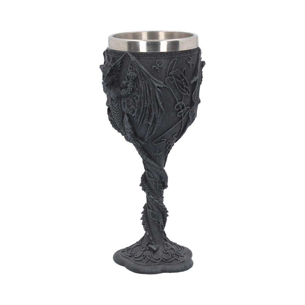 Final Offering Gothic Dragon Goblet 19cm