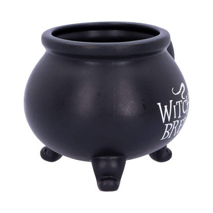 Smooth Black Witchs Brew Cauldron Mug 13.5cm 2