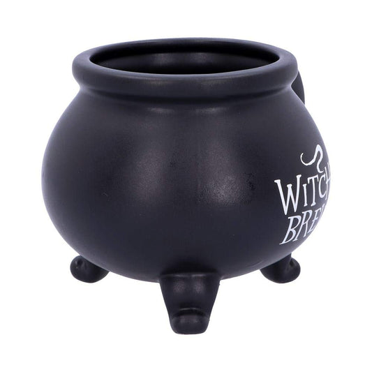 Smooth Black Witchs Brew Cauldron Mug 13.5cm 2