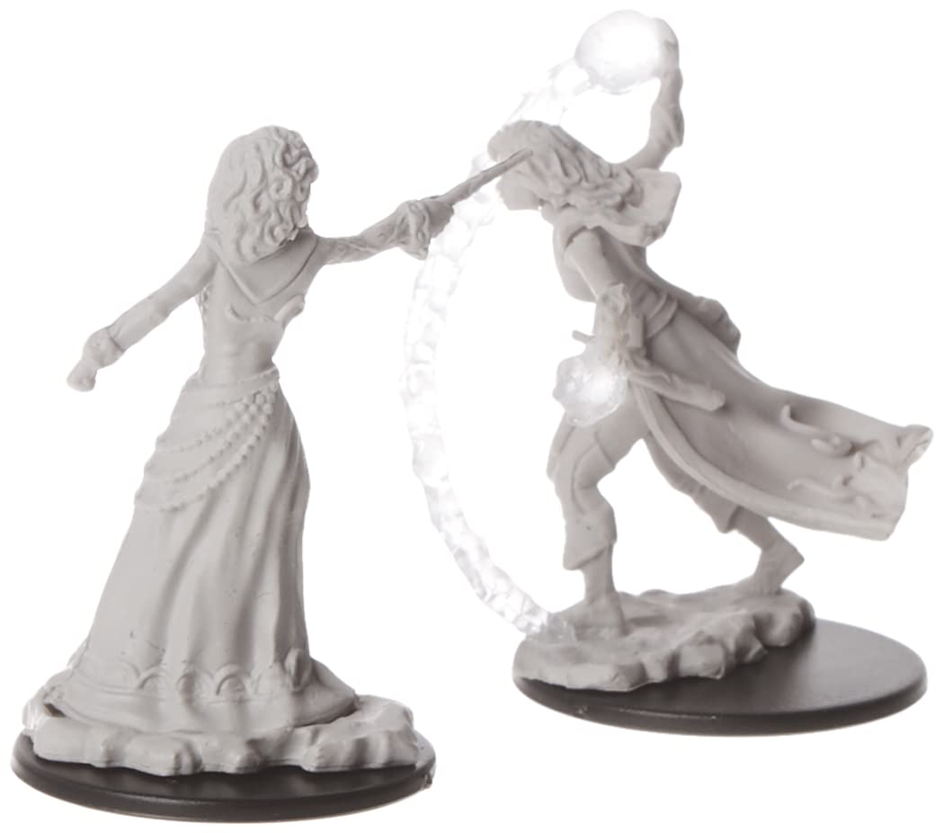 Female Human Wizard: Pathfinder Battles Deep Cuts Unpainted Miniatures (W1) 100DEEP 2