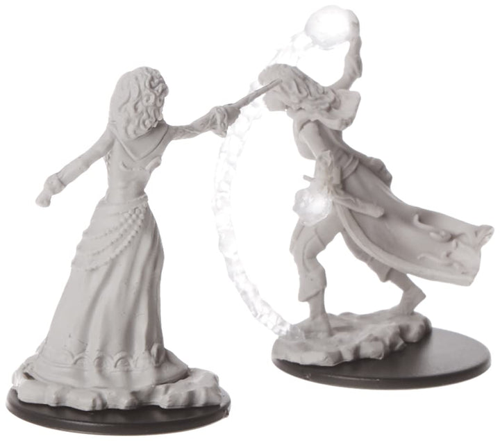 Female Human Wizard: Pathfinder Battles Deep Cuts Unpainted Miniatures (W1) 100DEEP 2