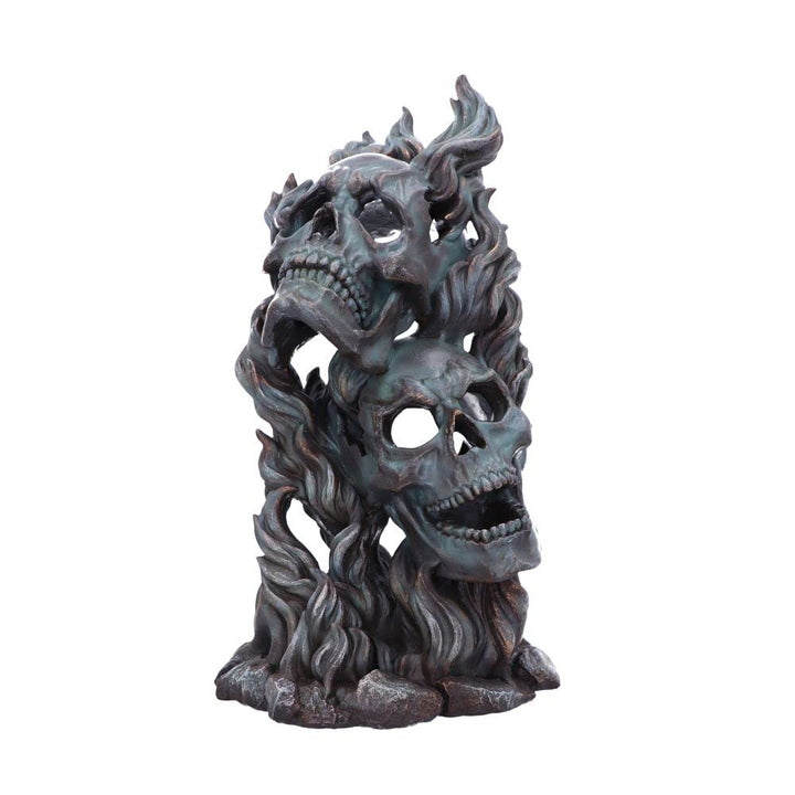 Comedy and Tragedy Skull Ornament 33.5cm