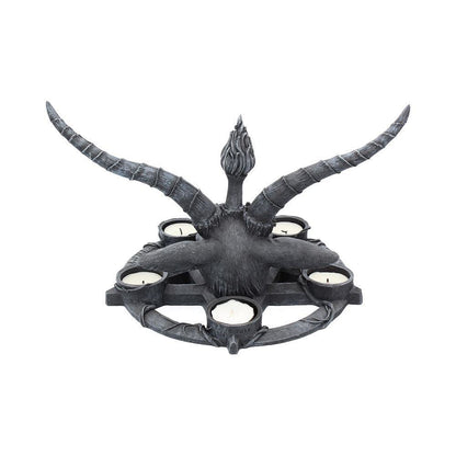 Baphomet Sabbatic Goat Diety Candle Holder 27.5cm 5