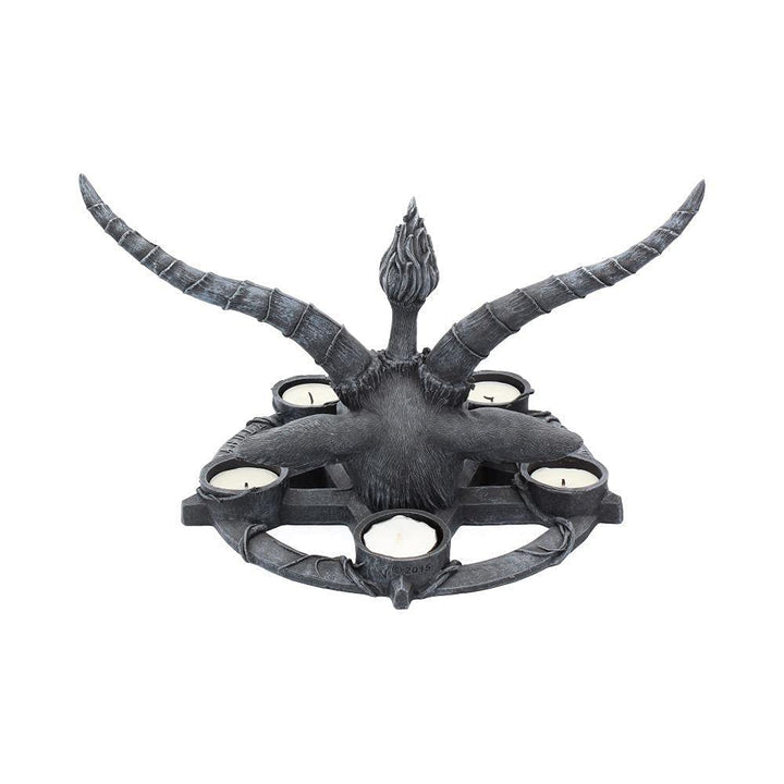 Baphomet Sabbatic Goat Diety Candle Holder 27.5cm