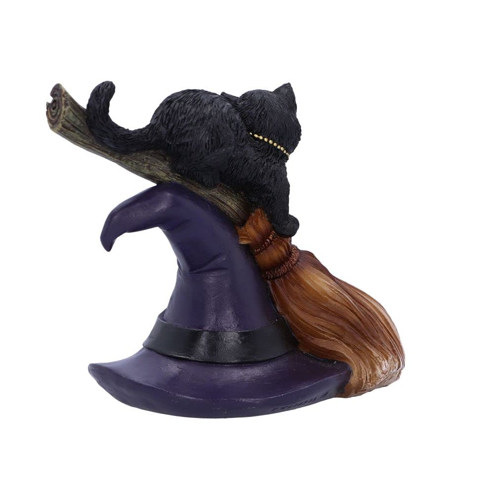 Bewitched Black Cat Ornament 13.3cm 3