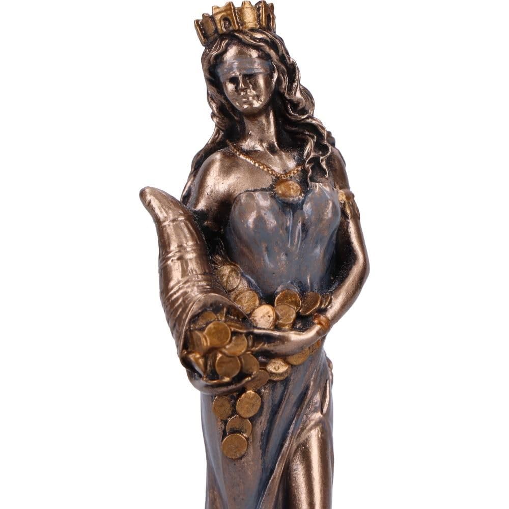 Fortuna Mini Bronze Figurine 9cm 3