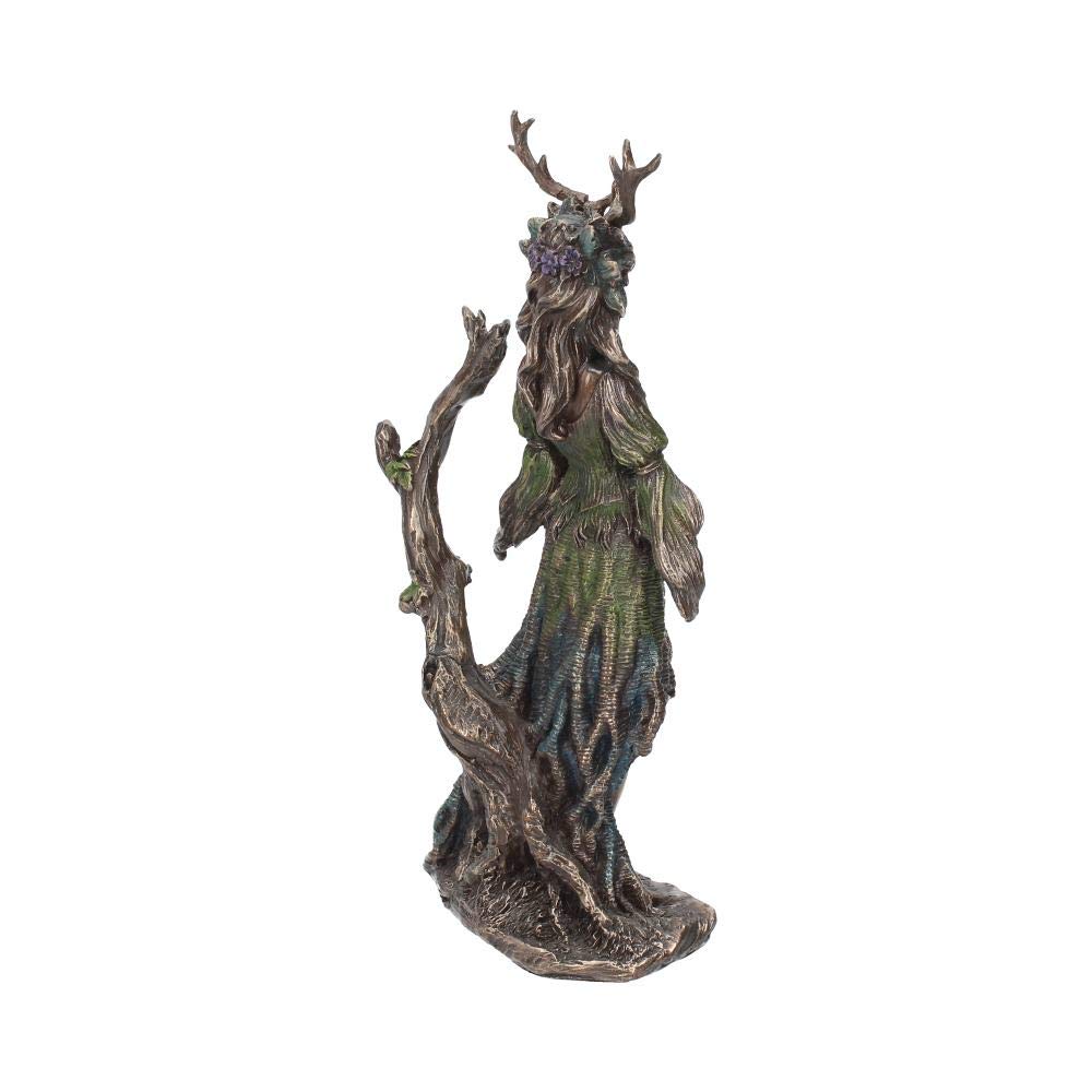 Lady of the Forest Figurine Bronze Celtic Pagan Goddess Flidais Ornament 25cm