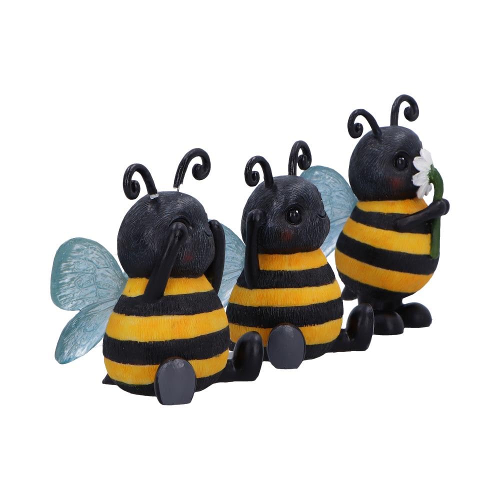 Three Wise Bees Figurines by Nemesis Now 9.5cm