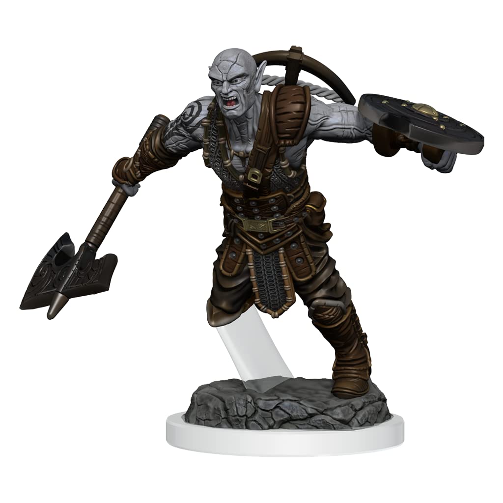 Earth Genasi Fighter: D&D Nolzur's Marvelous Unpainted Miniatures (W20) 2