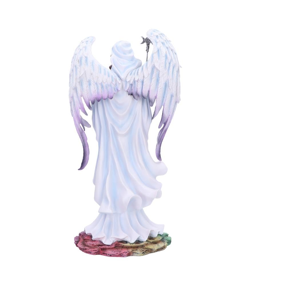 Light of the Moon Celestial Angel Figurine with Moon Staff 58cm 3