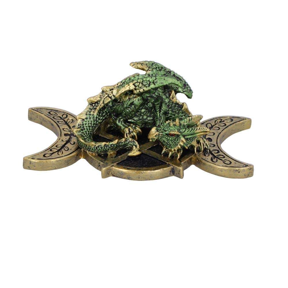 Triple Moon Guardian Dragon Ornament 13.2cm 2