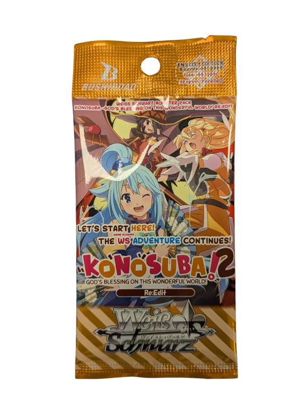 Wei Schwarz Booster Pack Konosuba Gods Blessing on This Wonderful World Re Edit 12 1