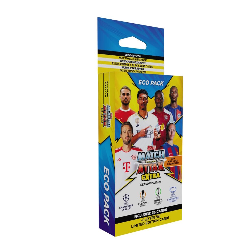 Topps Champions League Match Attax Extra 2023/24-1x Eco Pack Blister 1