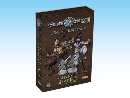 Sword & Sorcery: Genrju & Shakiko Hero Pack - White/Black Monk 1