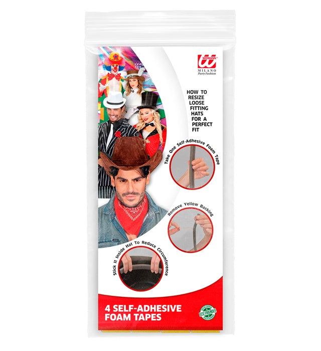 4 Self-Adhesive Foam Tapes To Fix Loose Fitting Hats