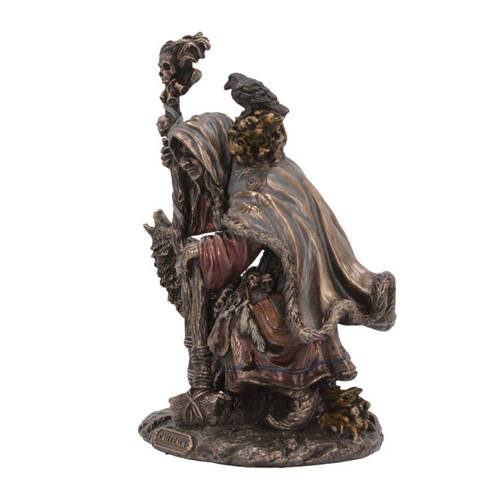 Cailleach Celtic Goddess Bronze Figurine 18.5cm