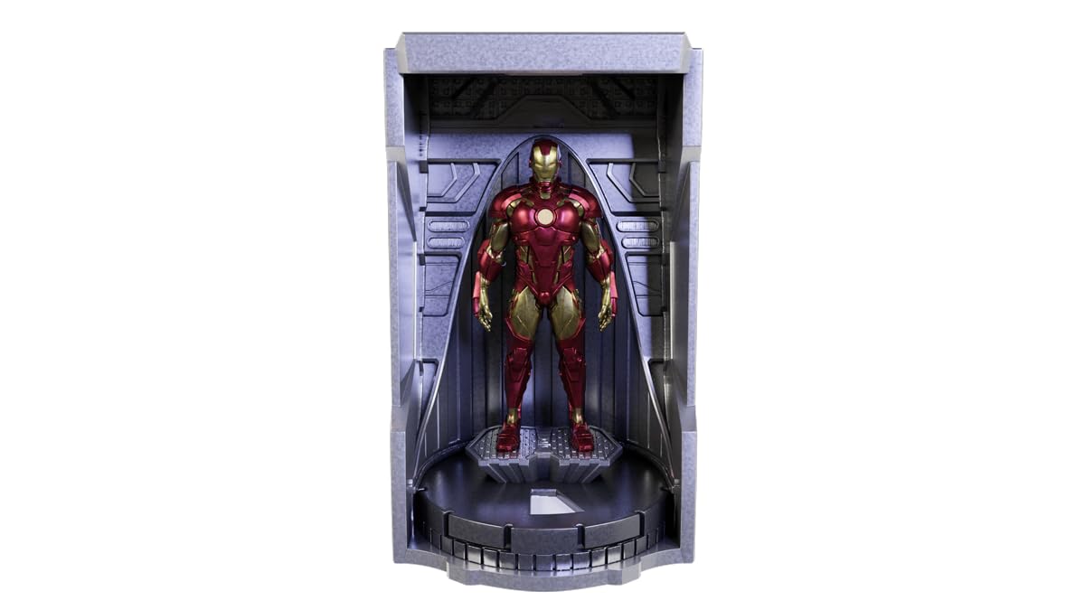 Marvel HeroClix Iconix: Hall of Armor | Iron Man Suit Collection 4