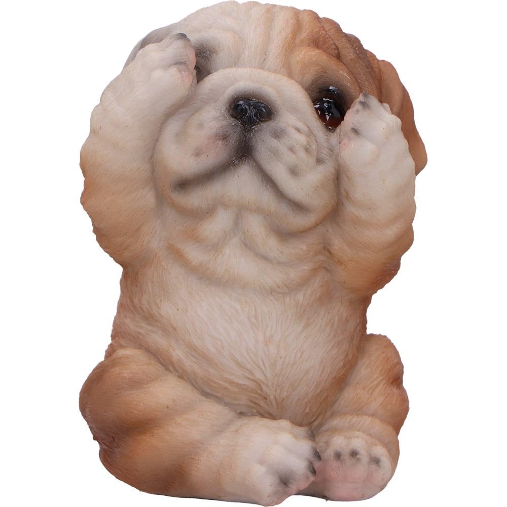 Three Wise Bulldogs Figurines Set of 3 7.5cm