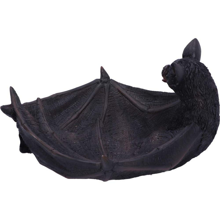 Winged Watcher Bat Trinket Holder Jewellery Dish 24.1cm