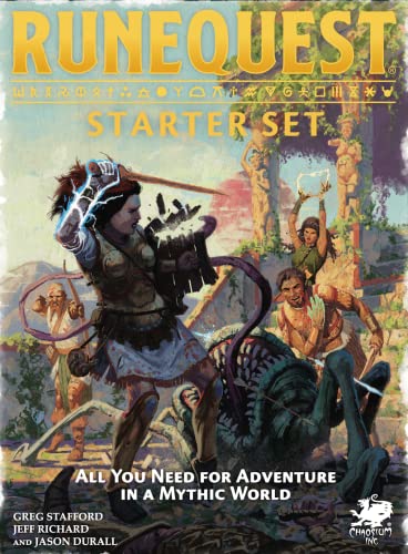 RuneQuest Starter Set Roleplaying Game by Chaosium 1