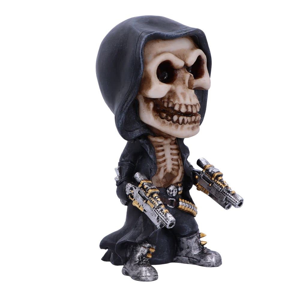 Mechanical Reaping Skeleton Figurine 18cm