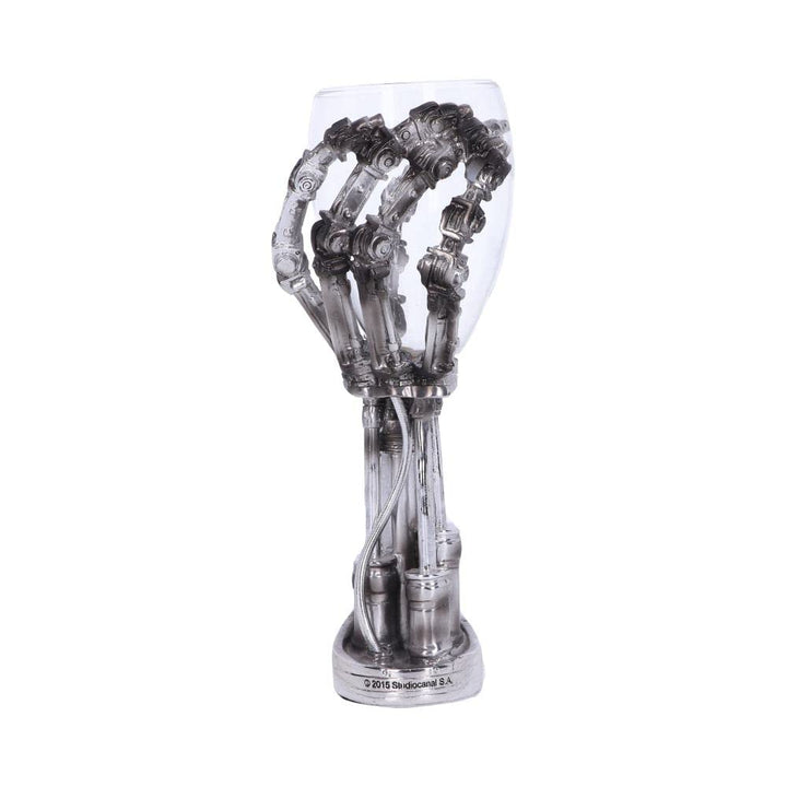Terminator 2 T800 Hand Goblet Wine Glass Official Merchandise Judgment Day 19cm