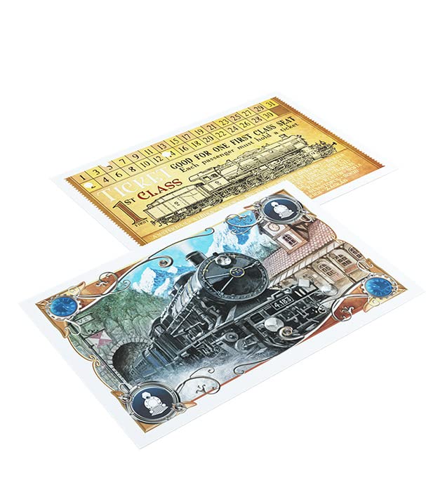 Ticket to Ride Europe Official Art Sleeves All-in-One Pack of Card Sleeves 5