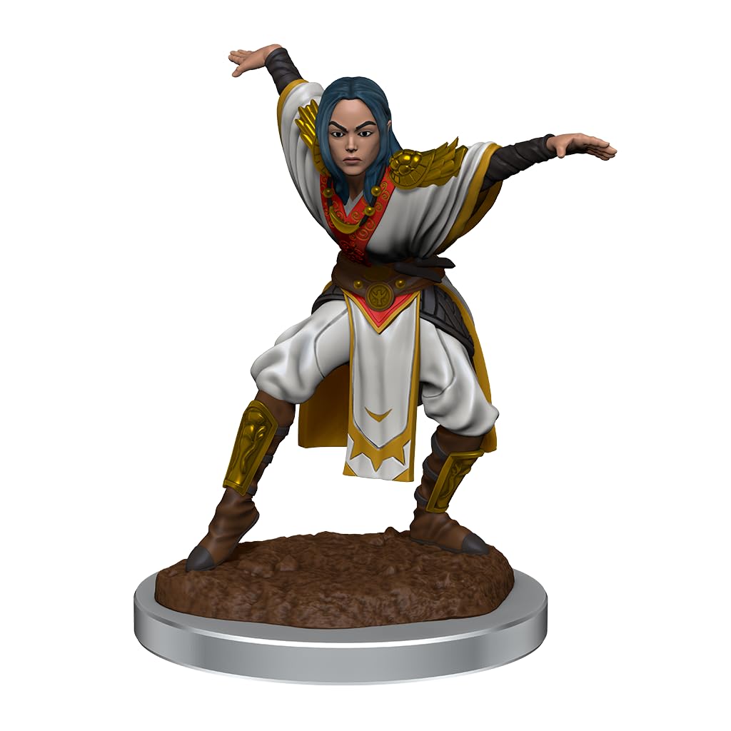 Half-Elf Monk Female: Pathfinder Deep Cuts Unpainted Miniatures (W21) 4
