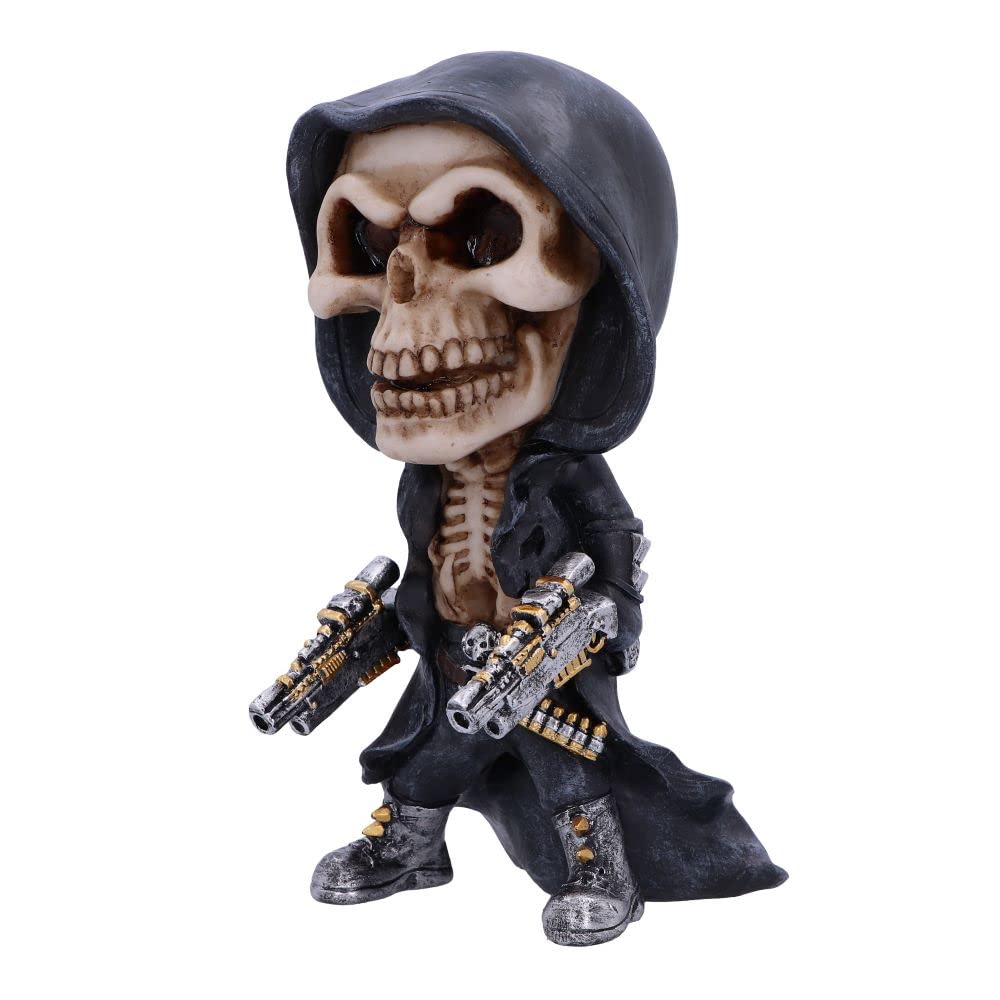 Mechanical Reaping Skeleton Figurine 18cm